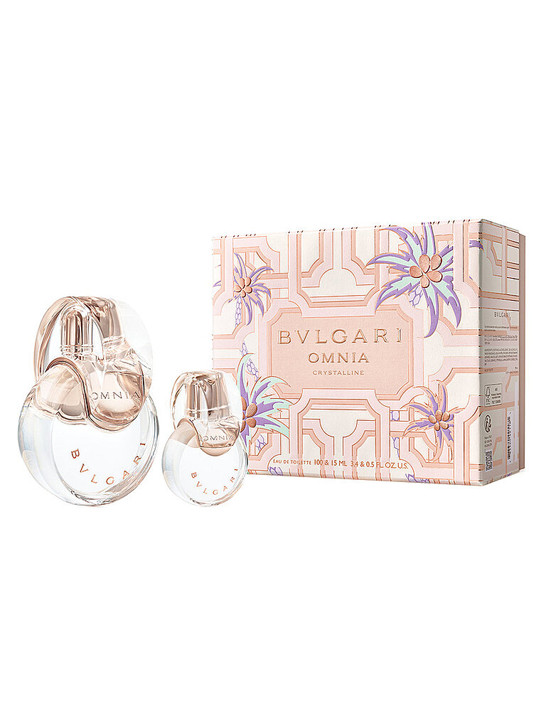 BVLGARI Geschenkset - Omnia Crystalline Eau de Toilette Set 100ml / 15ml von Bvlgari