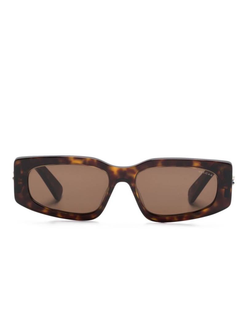 Bvlgari B.zero1 square-frame glasses - Brown von Bvlgari