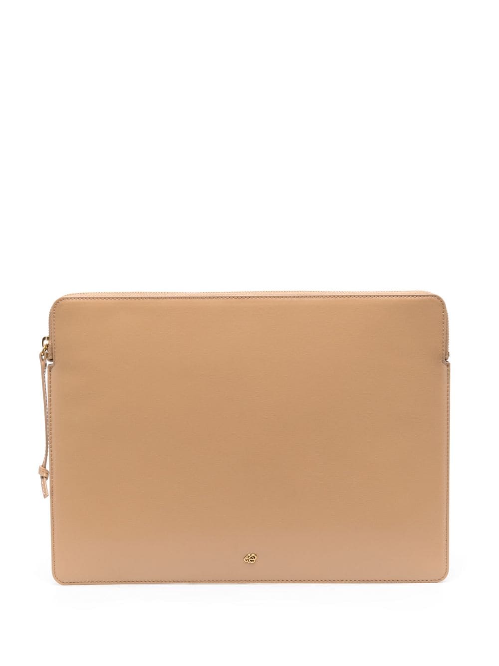 By Malene Birger Aya recycled-leather laptop bag - Neutrals von By Malene Birger