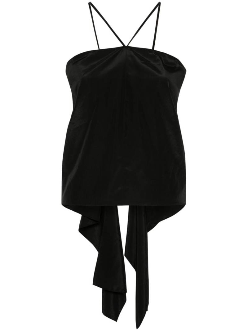 By Malene Birger Brinola open-back top - Black von By Malene Birger