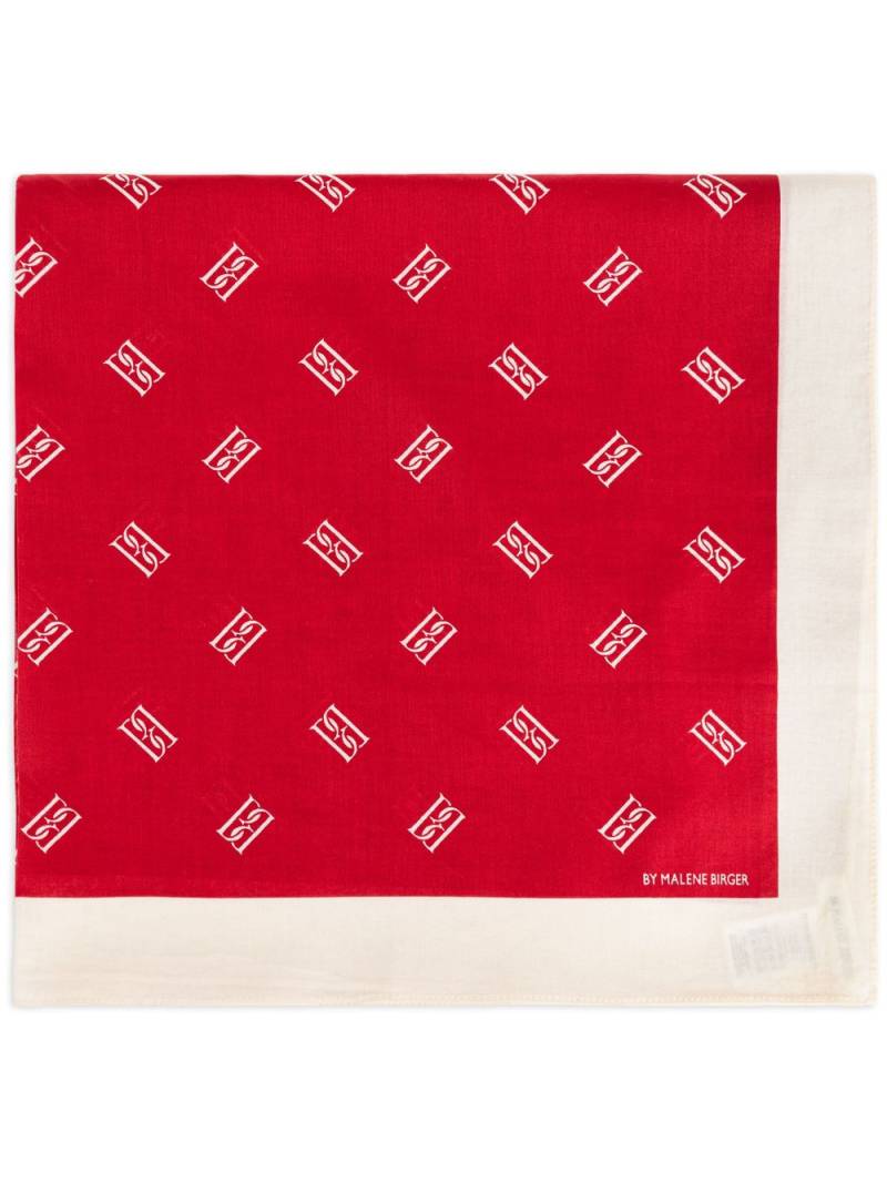 By Malene Birger Cialos scarf - Red von By Malene Birger