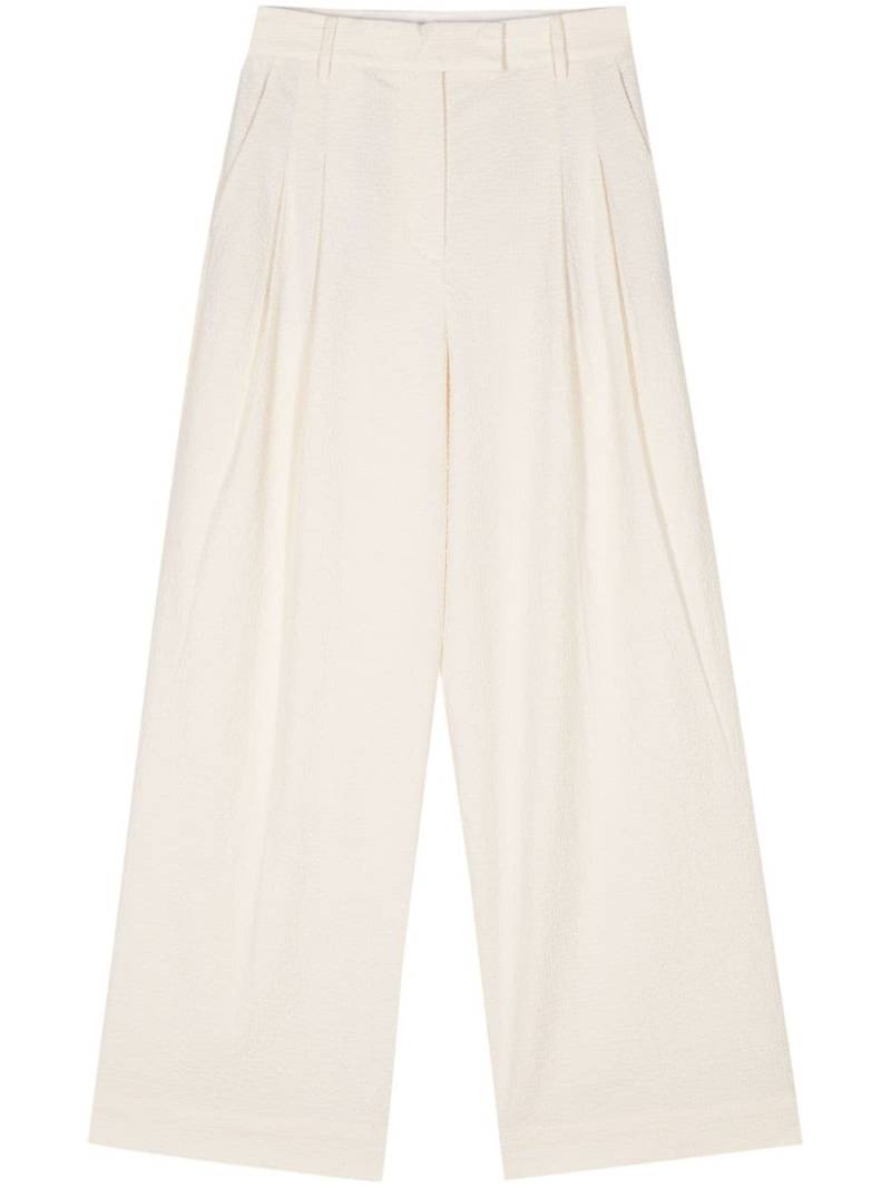 By Malene Birger Cymbaria palazzo pants - White von By Malene Birger