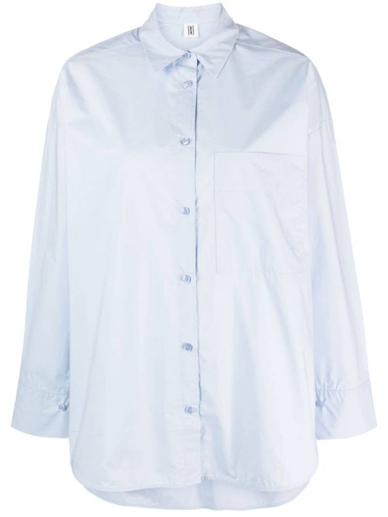 By Malene Birger Derris organic-cotton shirt - Blue von By Malene Birger