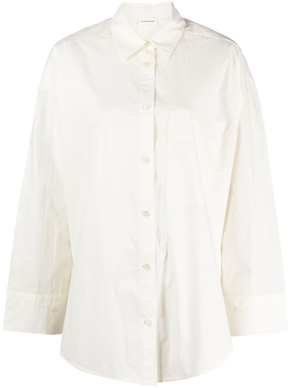 By Malene Birger Derris organic cotton shirt - White von By Malene Birger