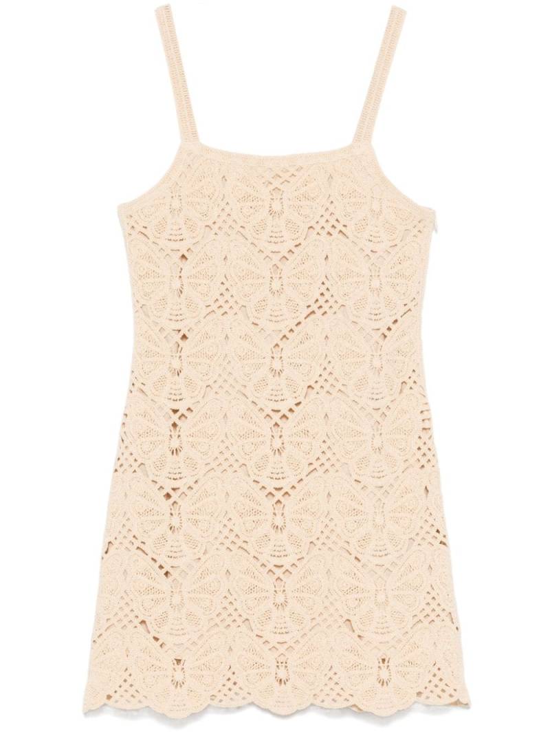 By Malene Birger Falla mini dress - Neutrals von By Malene Birger