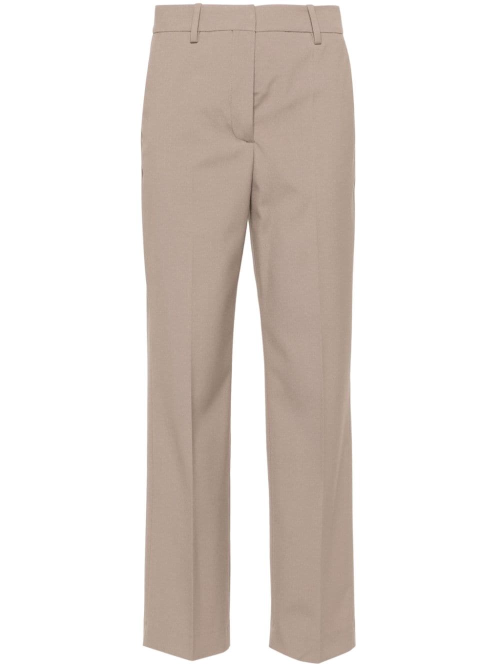 By Malene Birger Igda straight-leg trousers - Brown von By Malene Birger