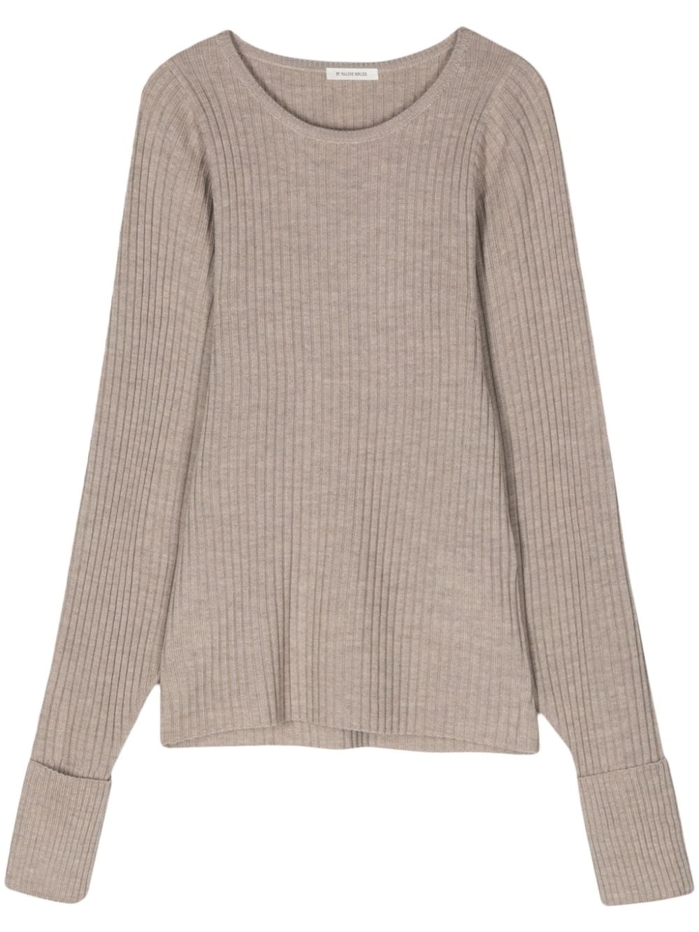 By Malene Birger Kadence wool sweater - Neutrals von By Malene Birger