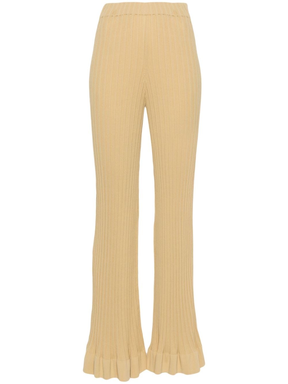 By Malene Birger Kenzie high-waist flared trousers - Neutrals von By Malene Birger