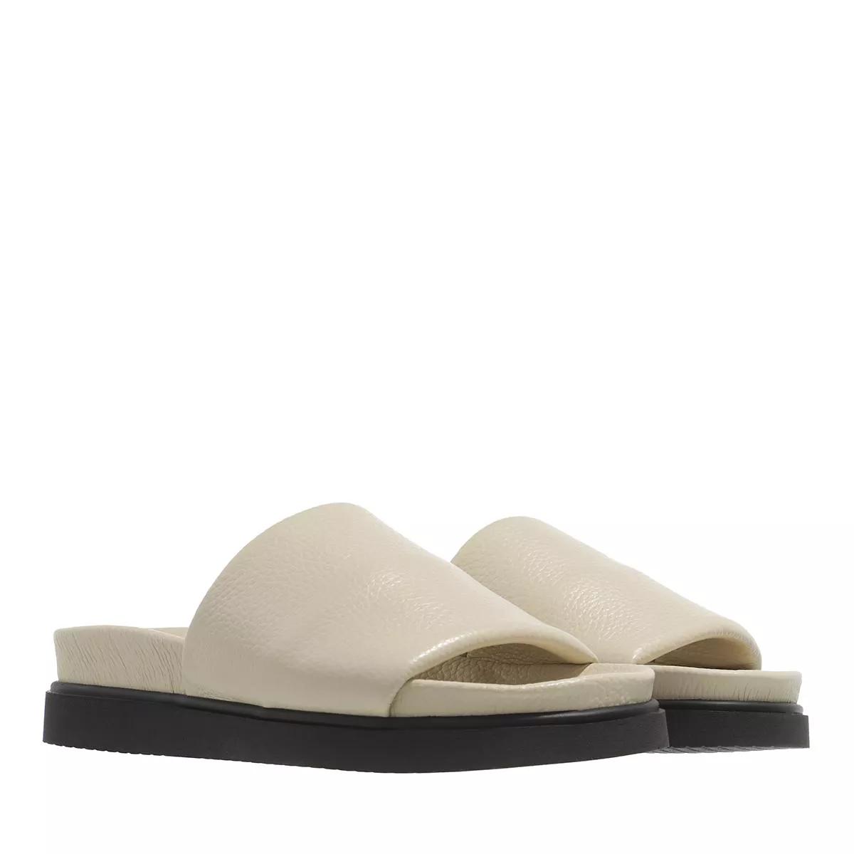 By Malene Birger Sandalen - Leather Sandals Female - Gr. 37 (EU) - in Creme - für Damen von By Malene Birger