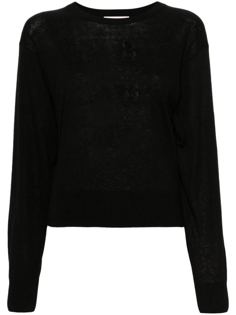 By Malene Birger Mantea sweater - Black von By Malene Birger