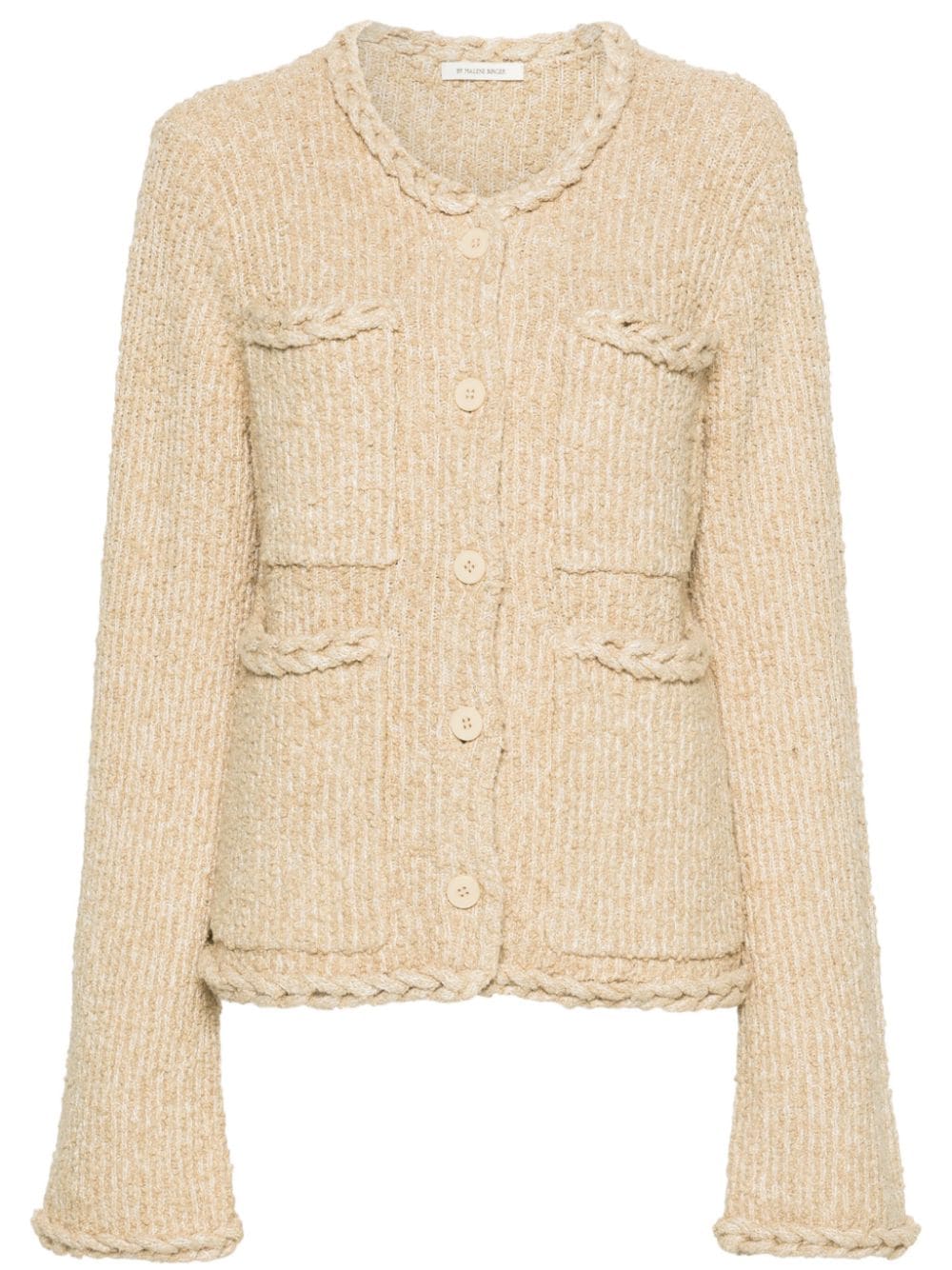 By Malene Birger Mariko chunky-knit cardigan - Neutrals von By Malene Birger