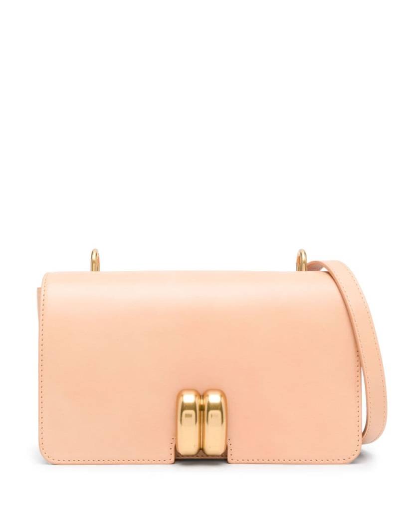 By Malene Birger Noval leather shoulder bag - Neutrals von By Malene Birger