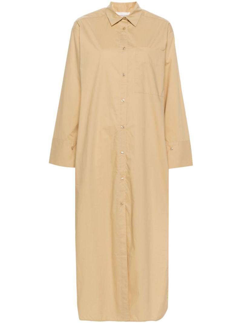 By Malene Birger Perros organic cotton maxi dress - Brown von By Malene Birger