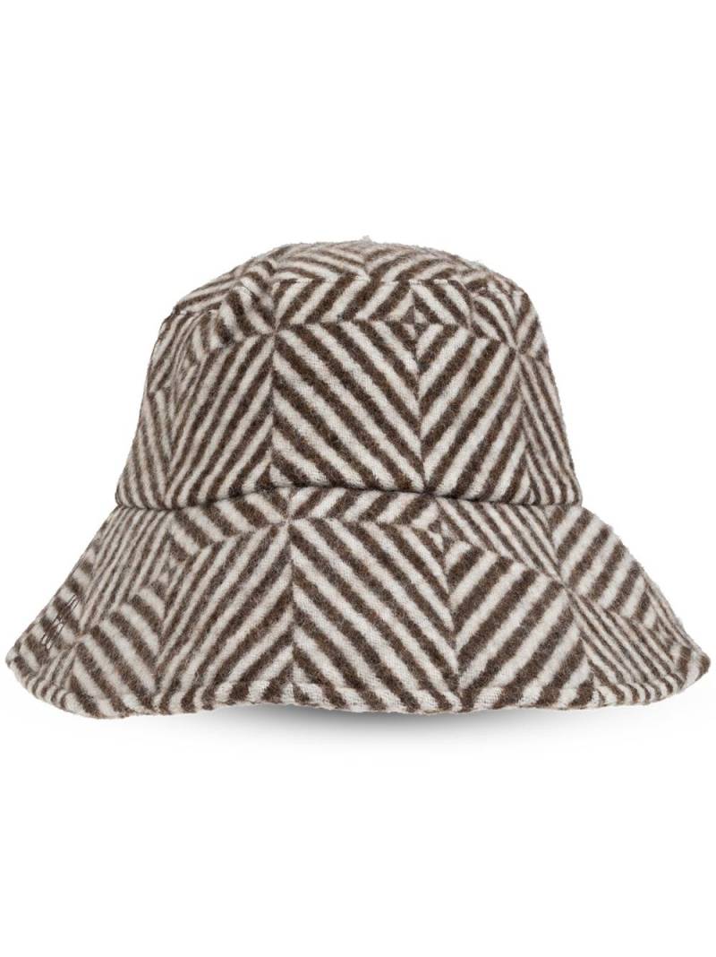 By Malene Birger Piovaso bucket hat - Brown von By Malene Birger