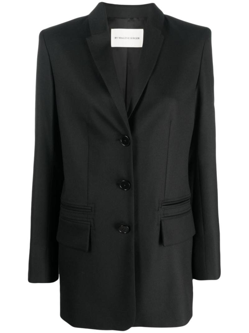 By Malene Birger Porter tailored single-breasted blazer - Black von By Malene Birger