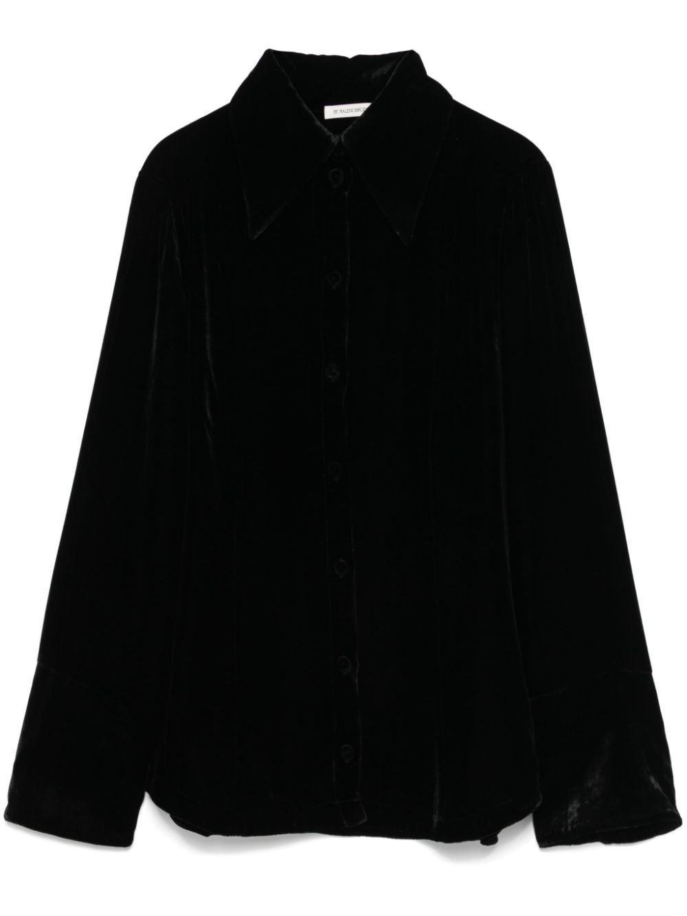 By Malene Birger Rosiannas shirt - Black von By Malene Birger