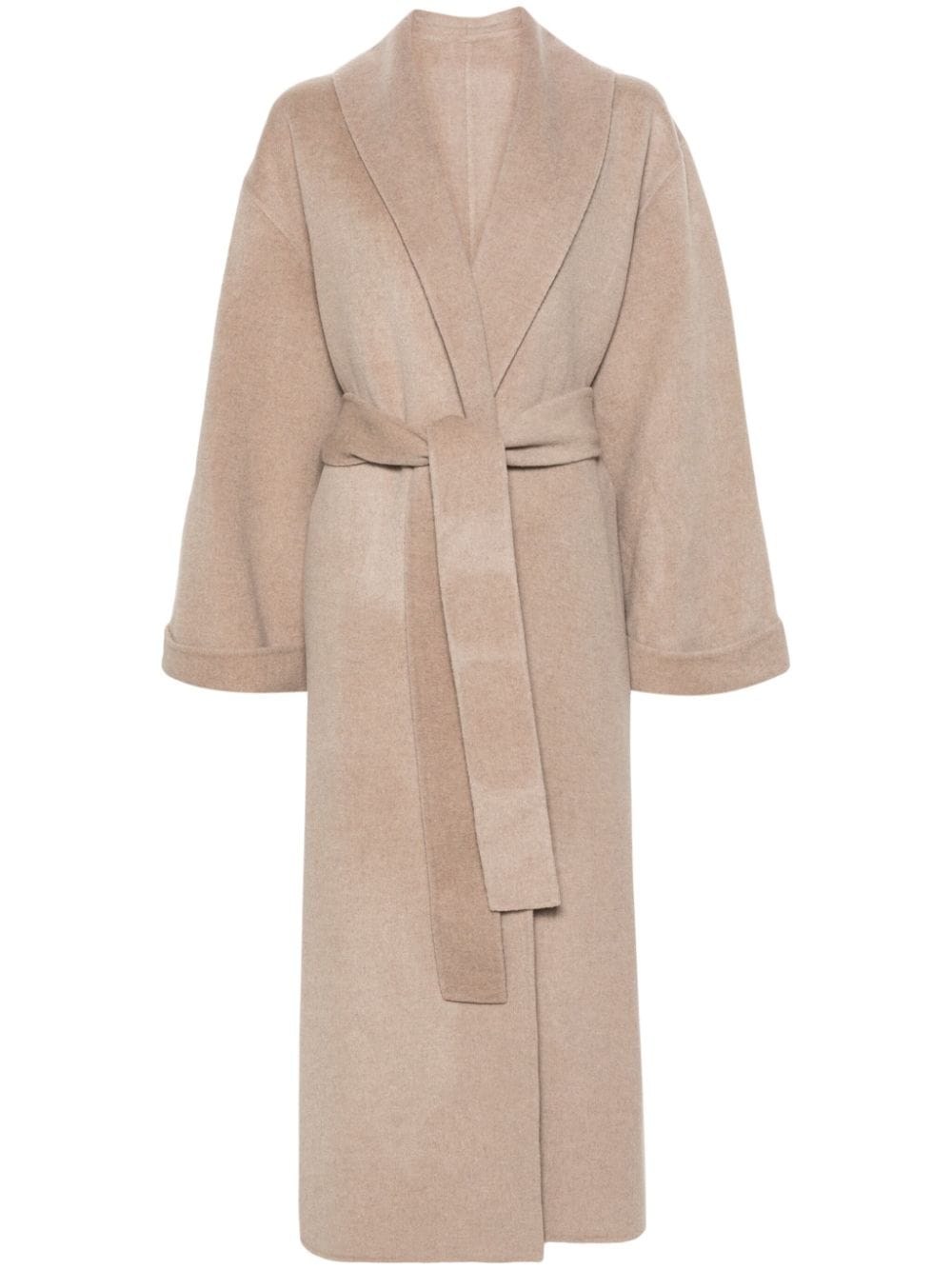 By Malene Birger Trullem belted wool coat - Neutrals von By Malene Birger