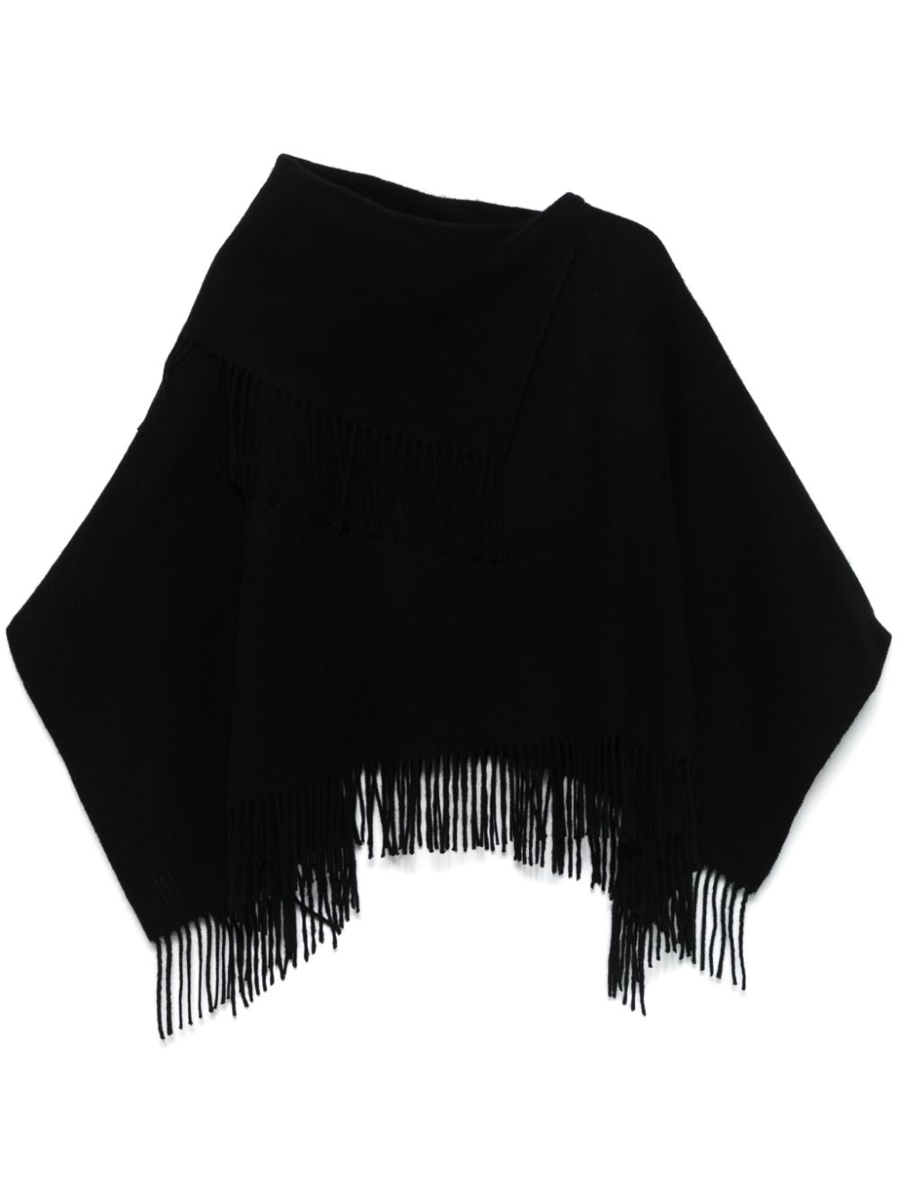 By Malene Birger Turtma cape - Black von By Malene Birger