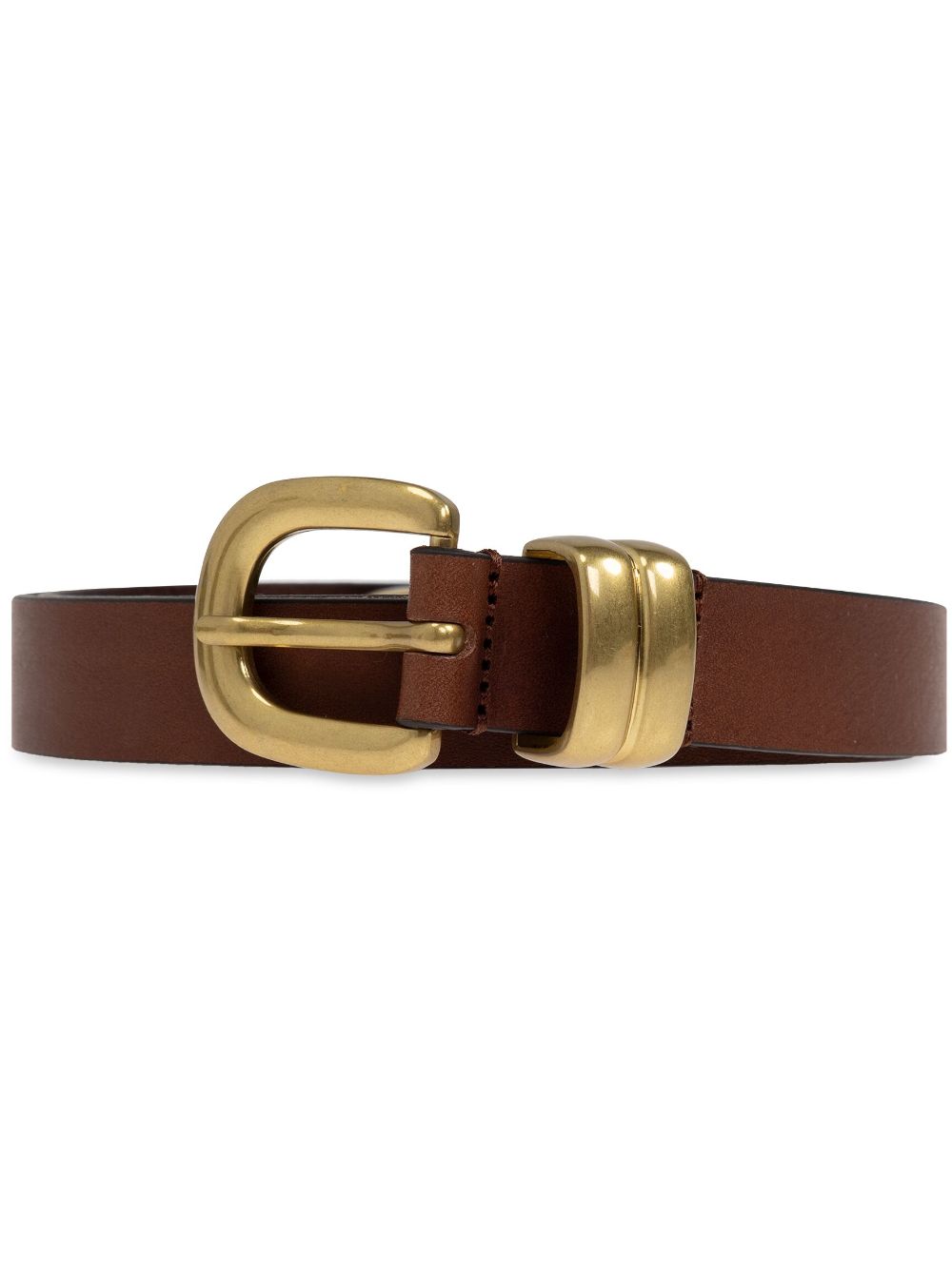 By Malene Birger Zoilo leather belt - Brown von By Malene Birger