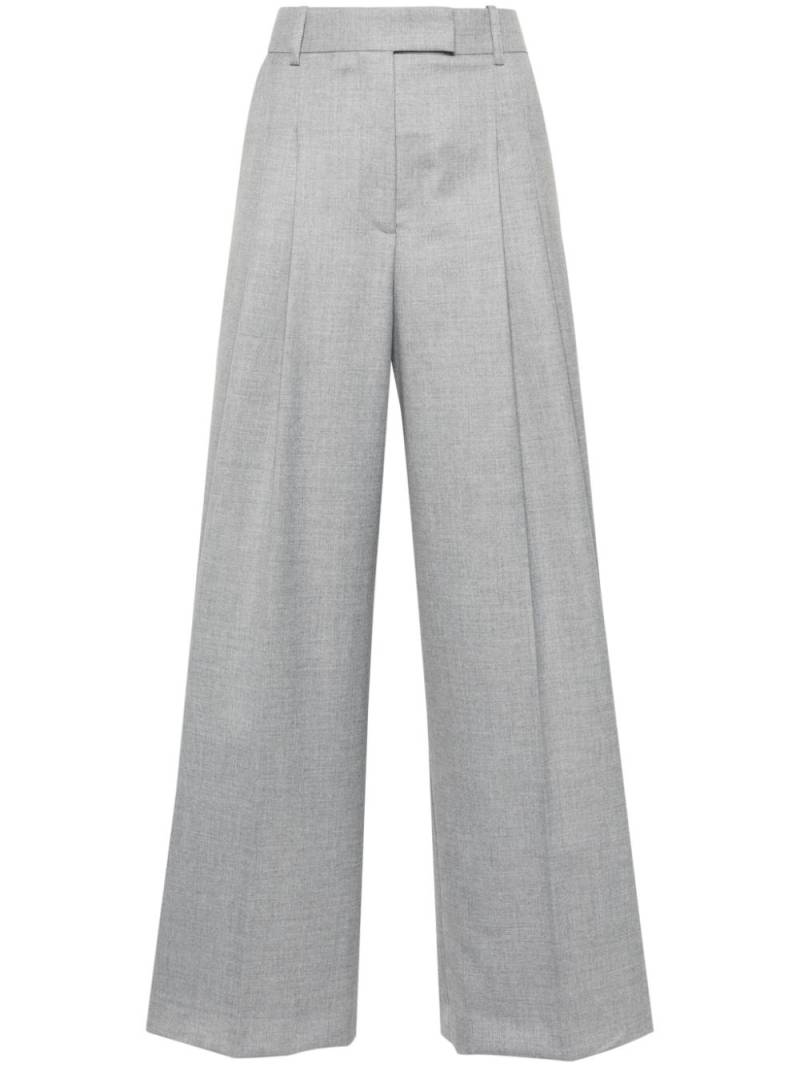 By Malene Birger high-waist wide-leg trousers - Grey von By Malene Birger