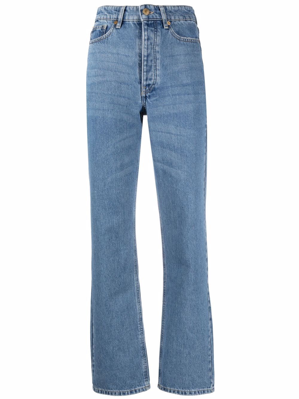 By Malene Birger straight-leg denim jeans - Blue von By Malene Birger