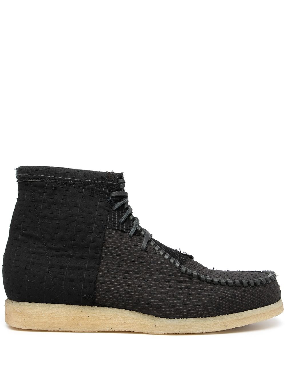 By Walid lace-up desert boots - Black von By Walid