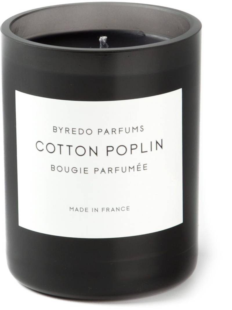 Byredo 'Cotton Poplin' scented candle - Black von Byredo