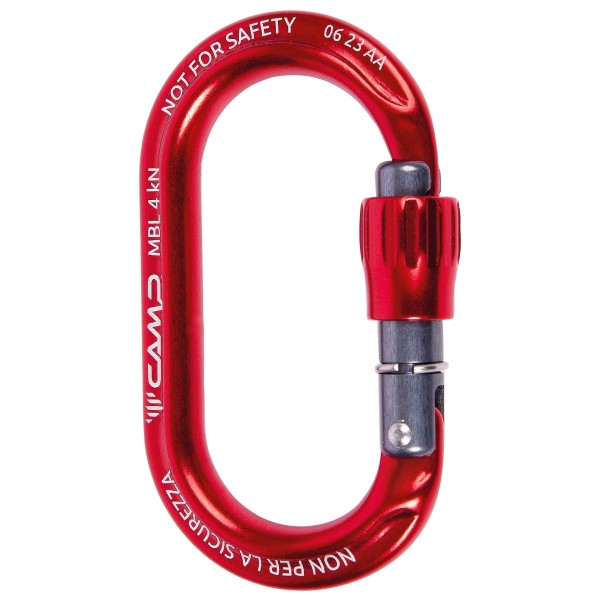 C.A.M.P. - Ekto Lock - Materialkarabiner beige;blau;grau/schwarz;grün;rot C.A.M.P. - Ekto Lock - Materialkarabiner beige;blau;grau/schwarz;grün;rot von C.A.M.P.