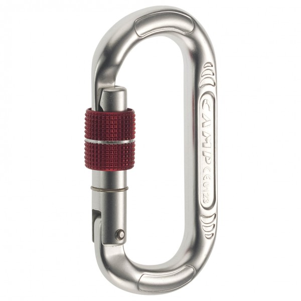 C.A.M.P. - Oval Compact Lock - Schraubkarabiner grau/weiß C.A.M.P. - Oval Compact Lock - Schraubkarabiner grau/weiß von C.A.M.P.