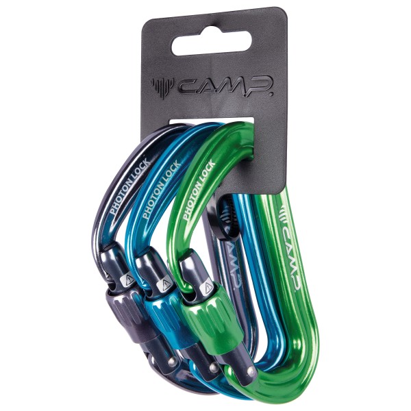 C.A.M.P. - Photon Lock 3 - Schraubkarabiner Gr One Size bunt von C.A.M.P.