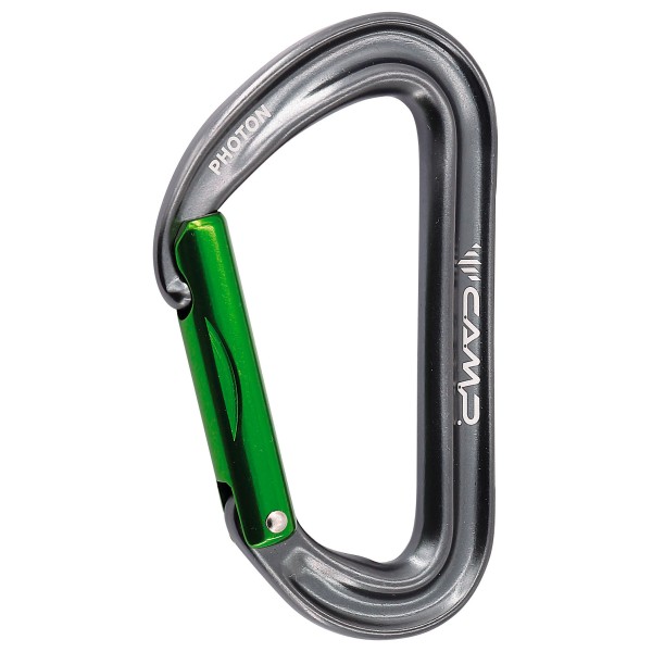 C.A.M.P. - Photon Straight Gate - Schnappkarabiner Gr One Size grau von C.A.M.P.