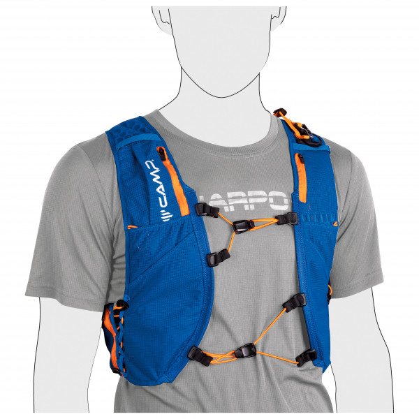 C.A.M.P. - Trail Force 2 - Trailrunningrucksack Gr 2 l - M-L;2 l - XS-M grau von C.A.M.P.