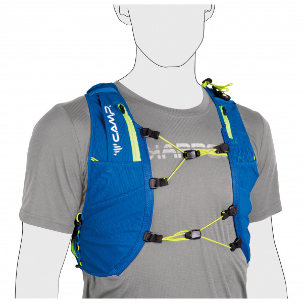 C.A.M.P. - Trail Force 5 - Trailrunningrucksack Gr 5 l - M-L grau C.A.M.P. - Trail Force 5 - Trailrunningrucksack Gr 5 l - M-L grau von C.A.M.P.