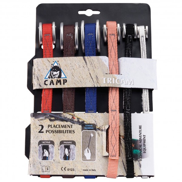 C.A.M.P. - Tricam - Klemmkeil Gr Set 0,0125-2 assorted von C.A.M.P.