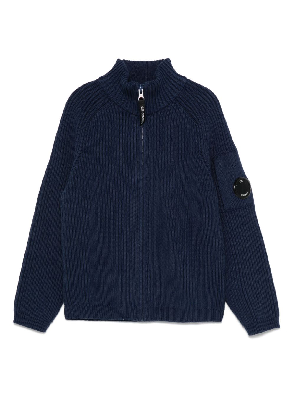 C.P. Company Kids Lens-detail cardigan - Blue von C.P. Company Kids