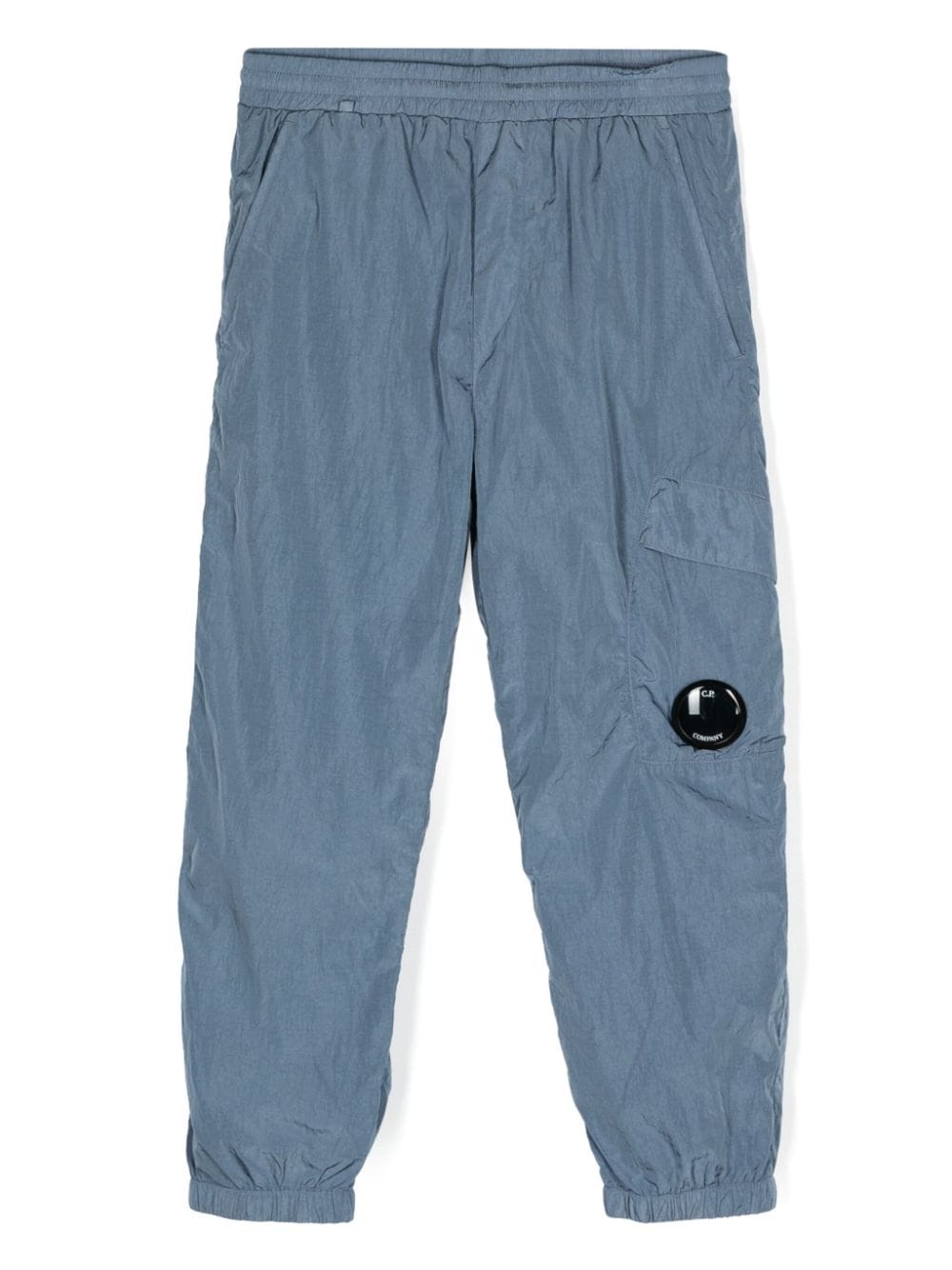 C.P. Company Kids Lens-detail trousers - Blue von C.P. Company Kids