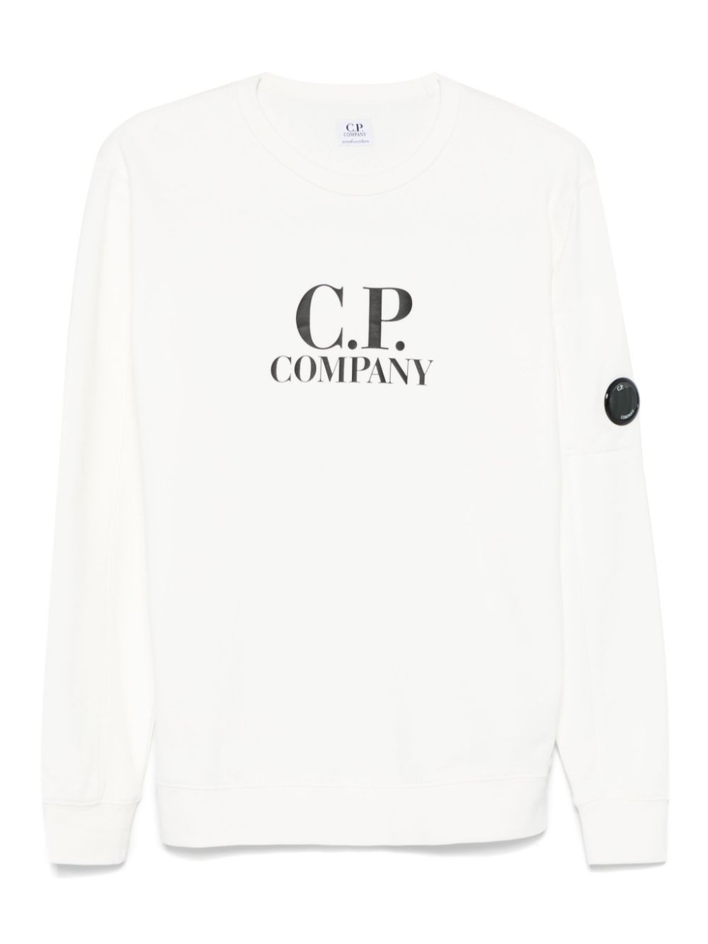 C.P. Company Kids Lens-embellished sweatshirt - White von C.P. Company Kids