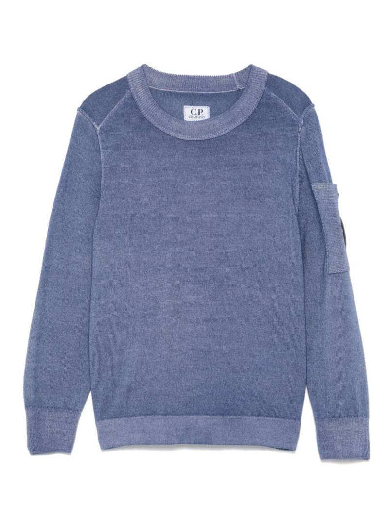 C.P. Company Kids fine-knit sweater - Blue von C.P. Company Kids