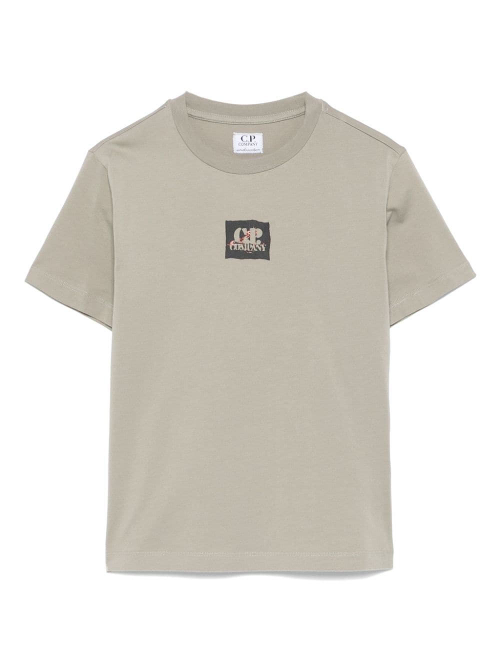 C.P. Company Kids logo-print T-shirt - Grey von C.P. Company Kids