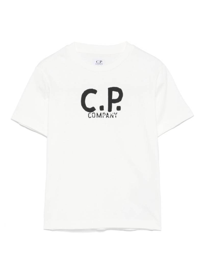 C.P. Company Kids logo-print T-shirt - White von C.P. Company Kids