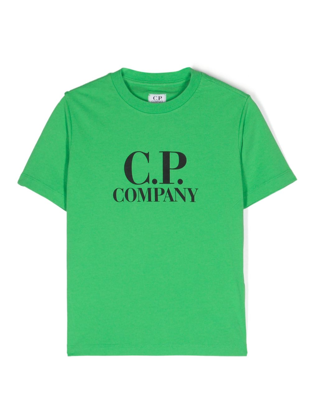 C.P. Company Kids logo-print cotton T-shirt - Green von C.P. Company Kids