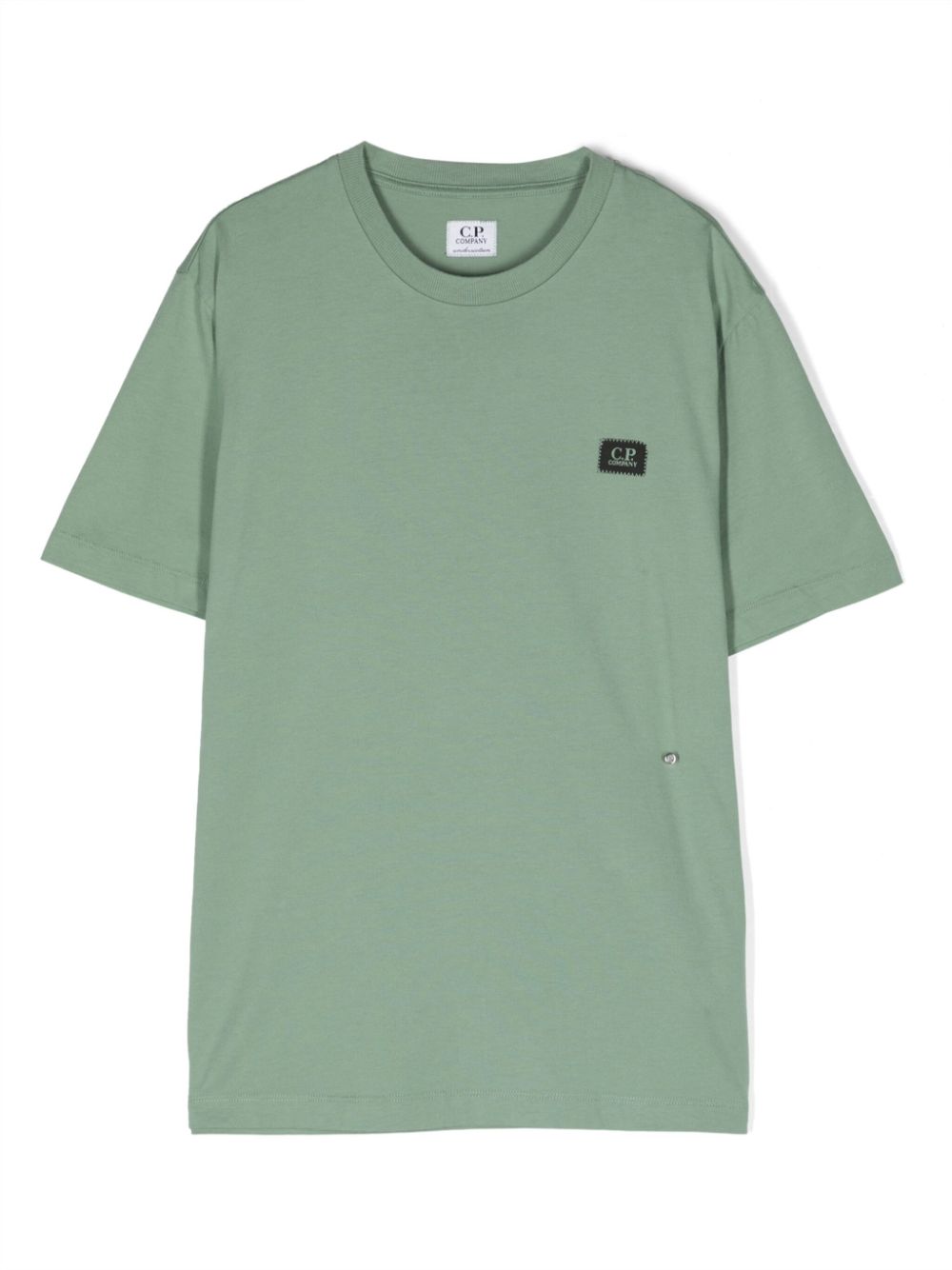 C.P. Company Kids logo-print T-shirt - Green von C.P. Company Kids