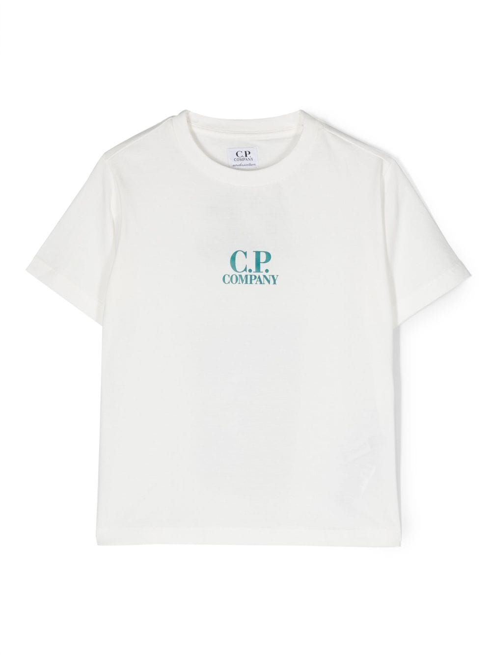 C.P. Company Kids logo-print cotton T-shirt - White von C.P. Company Kids