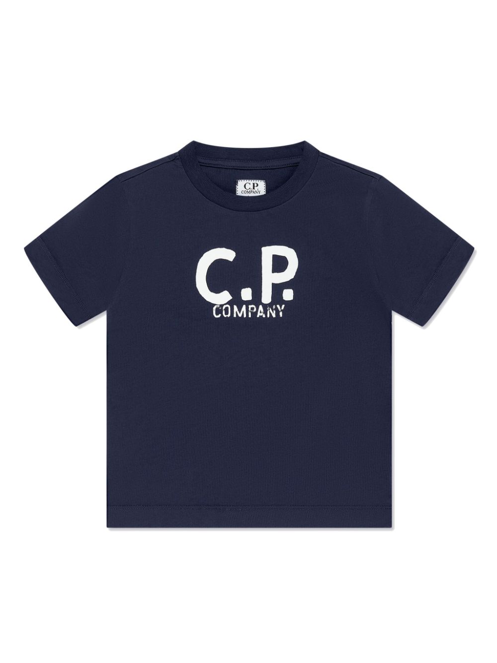 C.P. Company Kids logo print t-shirt - Blue von C.P. Company Kids