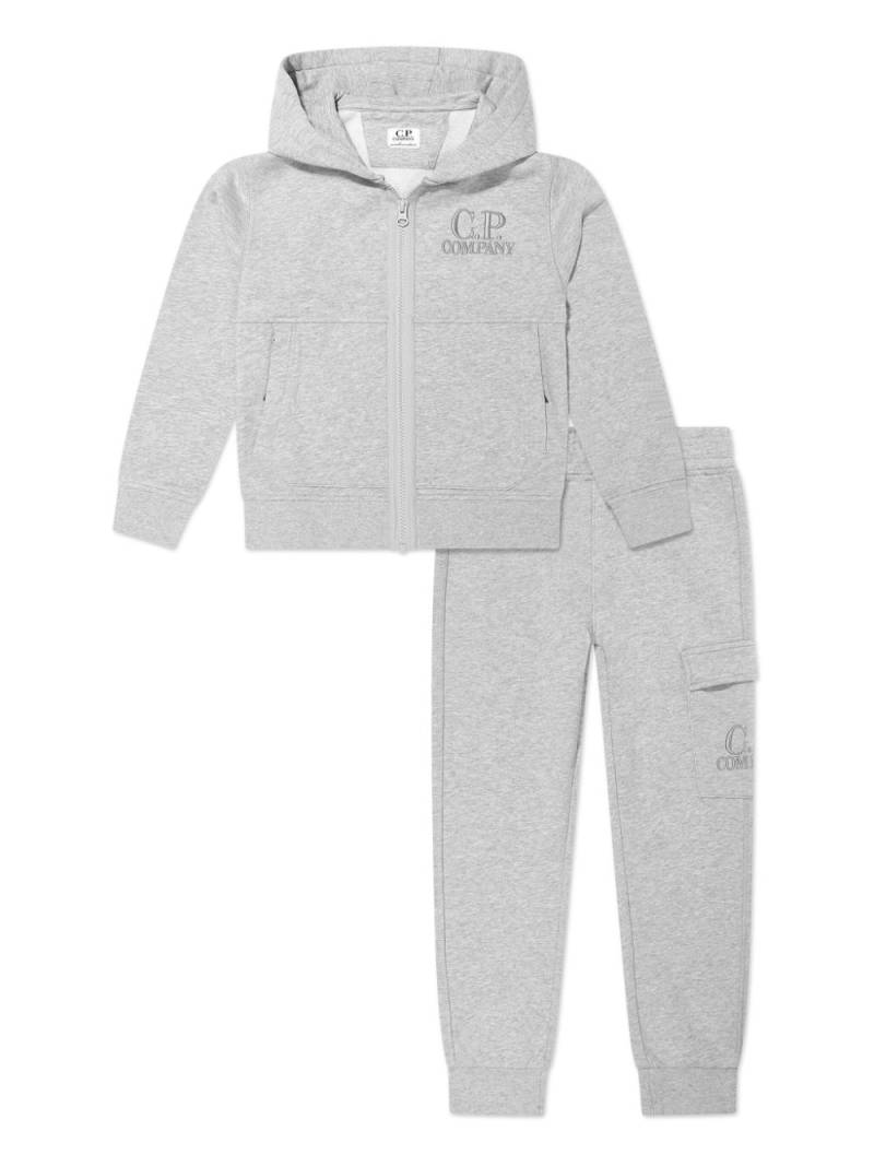 C.P. Company Kids logo tracksuit - Grey von C.P. Company Kids