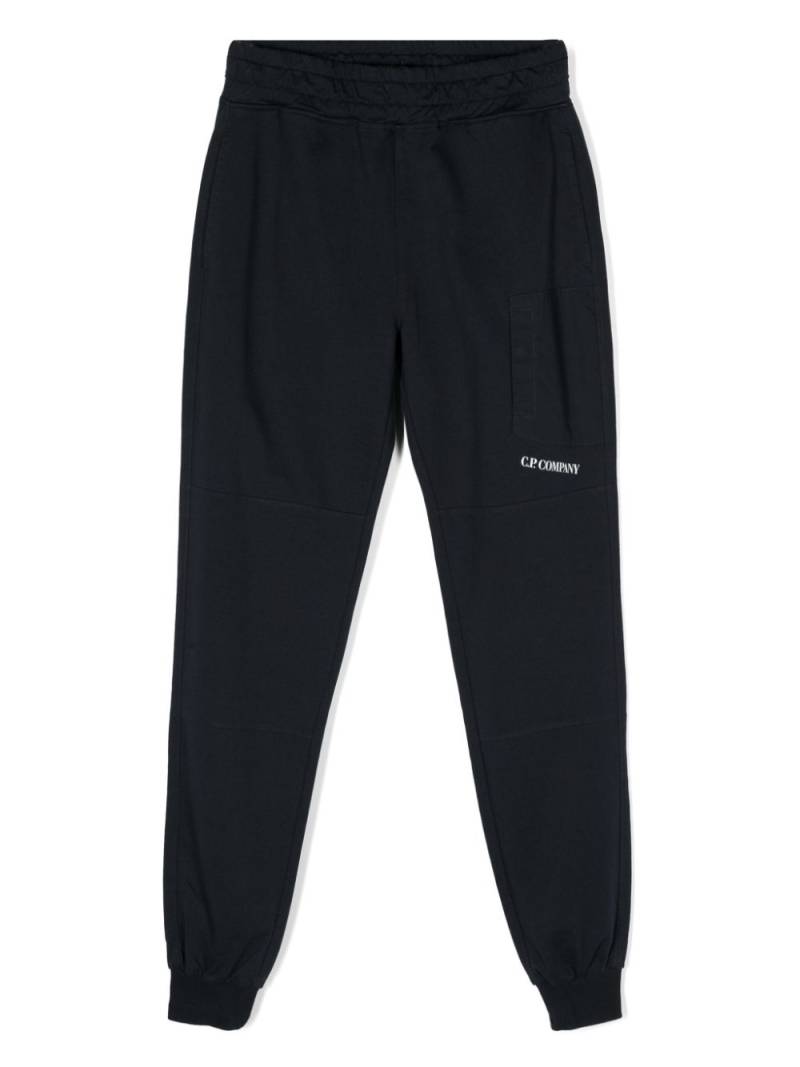 C.P. Company Kids logo-print track pants - Blue von C.P. Company Kids