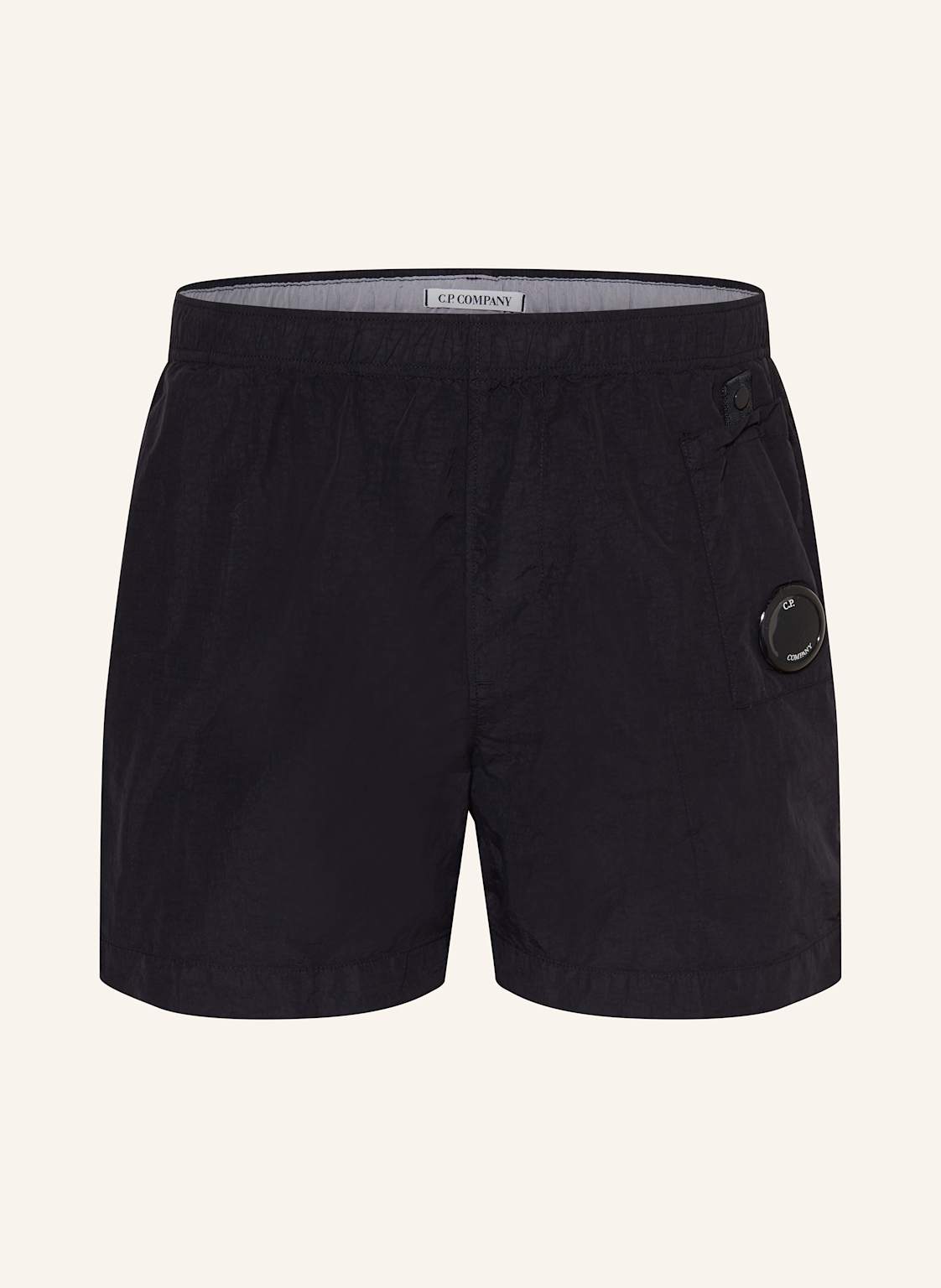 C.P. Company Badeshorts Lens schwarz von C.P. Company