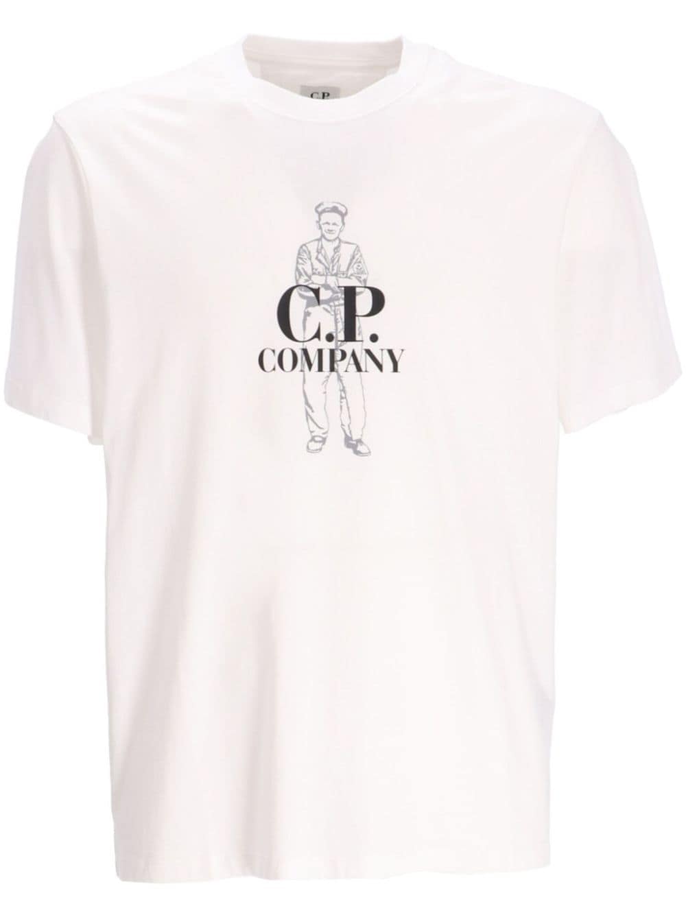 C.P. Company British Sailor T-shirt - White von C.P. Company