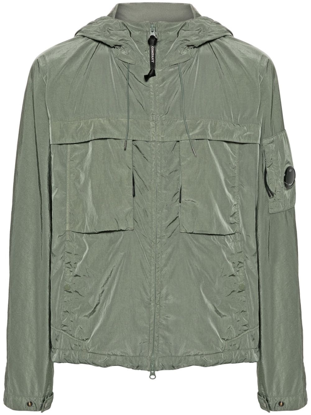 C.P. Company Chrome-R hoodie jacket - Green von C.P. Company