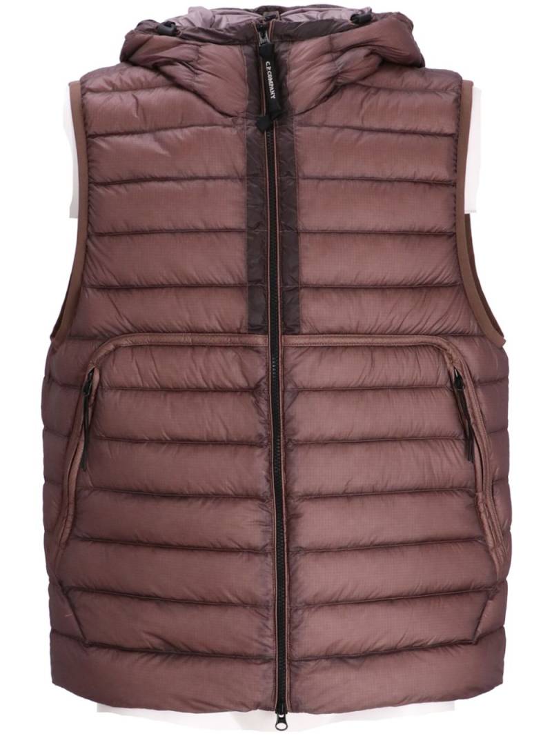 C.P. Company Goggles-detail padded vest - Pink von C.P. Company